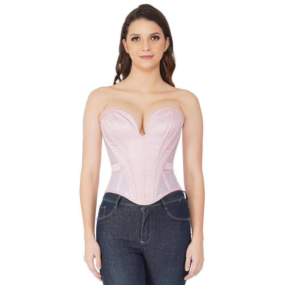Attitude Corsets - Galilea Haut corset - Rose